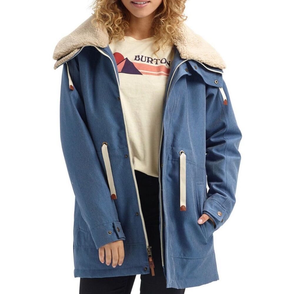 Burton Hazelton Thermolite Snowboarding Hooded Jacket Coat Women's XS